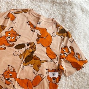 Disney Parks Fox & The Hound Allover Print T-Shirt
